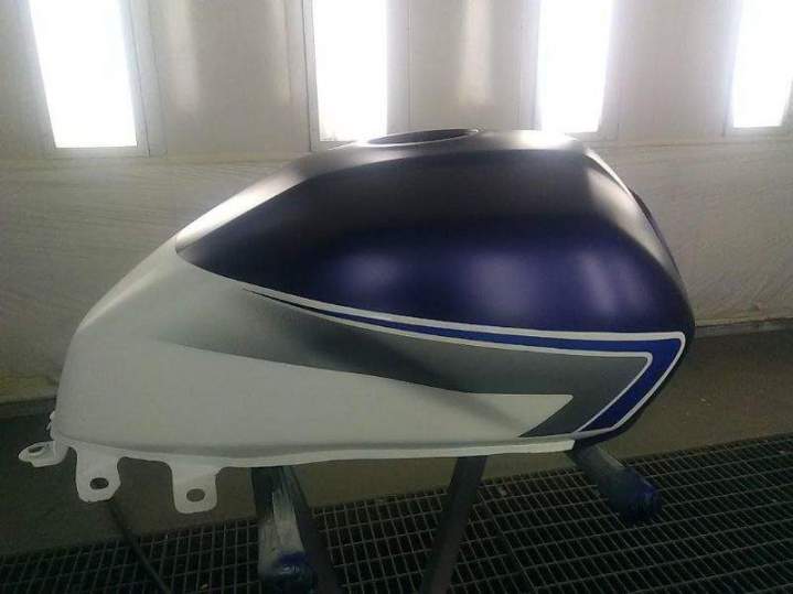 Peinture carrosserie moto Nantes