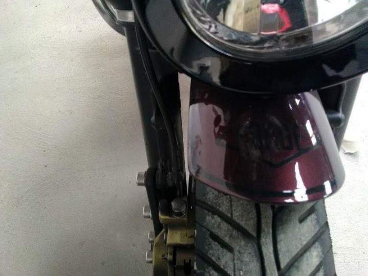 Application peinture moto Nantes