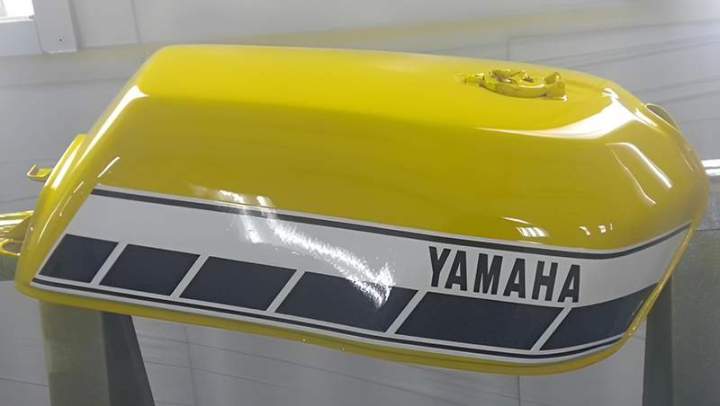 Application peinture moto Nantes